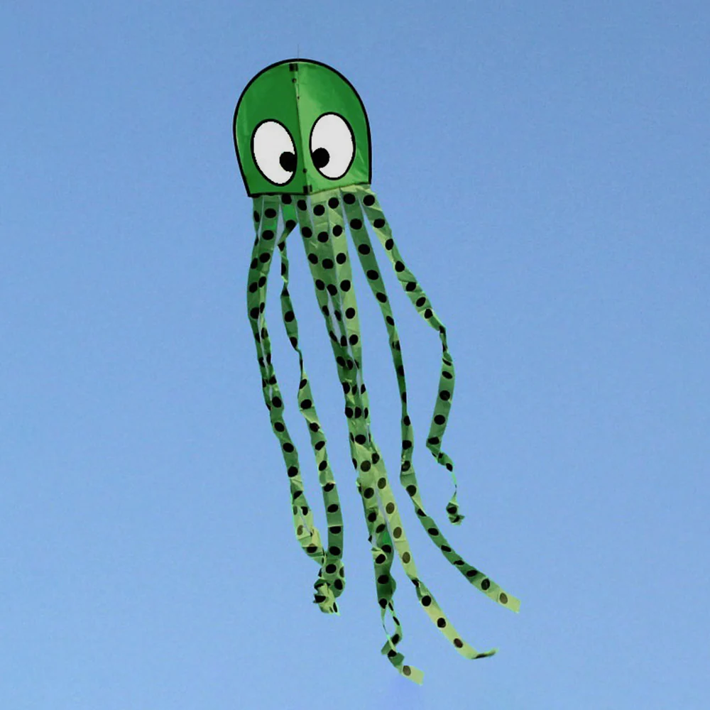 Wavy octopus kite
